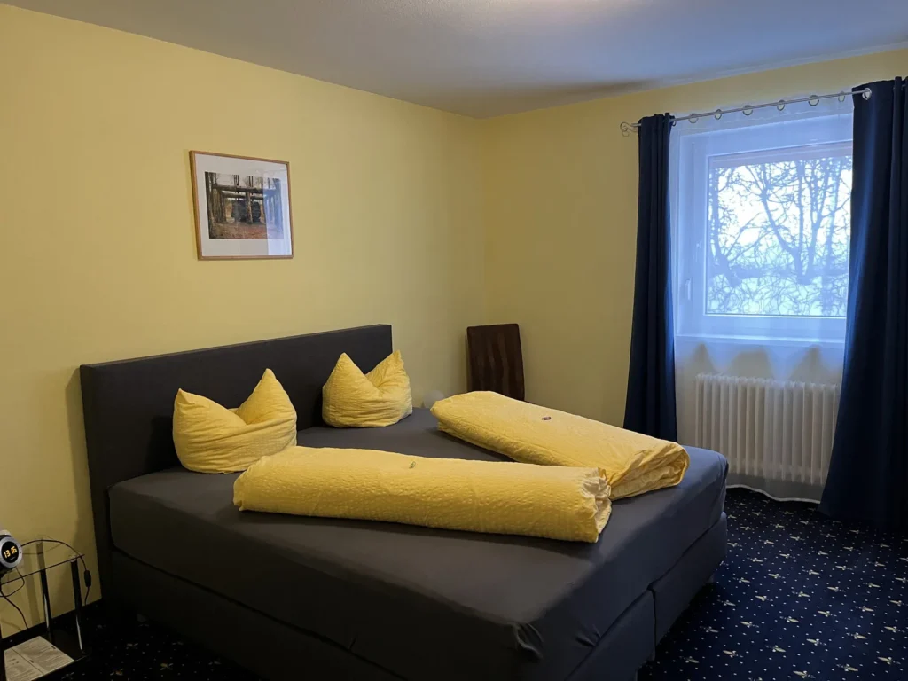 Schlafzimmer der Ferienwohnung